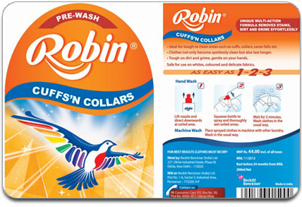 Robin Cuffs'n Collars Packaging