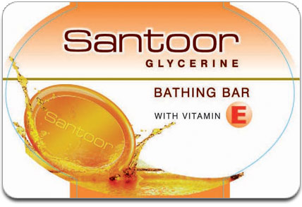 Santoor Bathing Bar Pack image